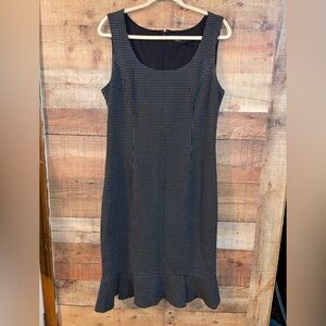 White House Black Market polka dot dress